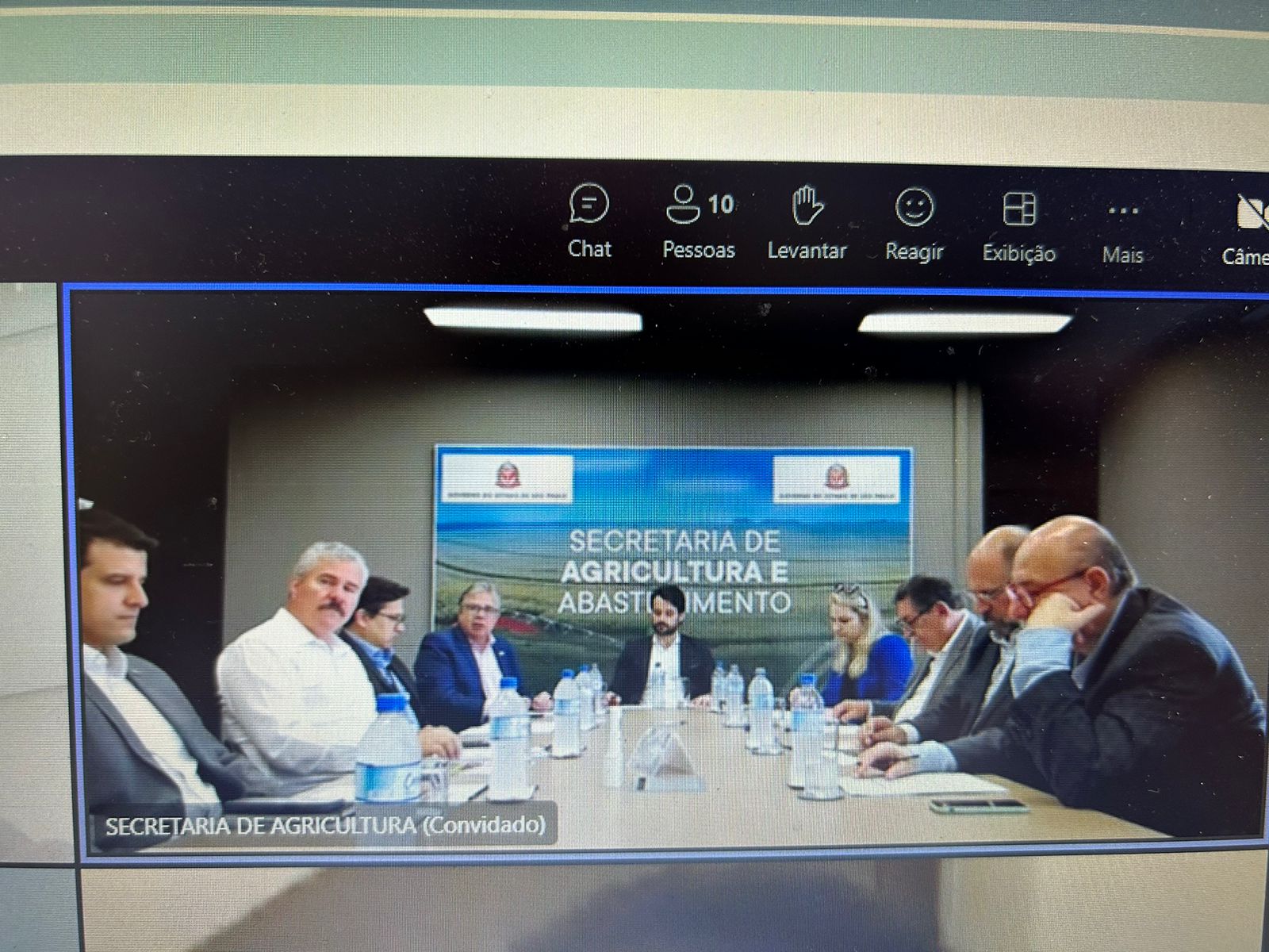 APAS participa de reunião da Secretária de Agricultura e Abastecimento ...